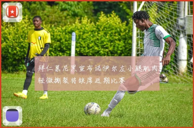 拜仁慕尼黑宣布诺伊尔左小腿肌肉轻微撕裂将缺席近期比赛
